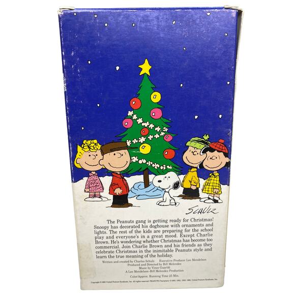 A Charlie Brown Christmas VHS - Picture 4 of 6